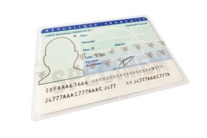carte nationale d'identité, carte, identité, pièces justificatives détourées et isolées sur fond blanc