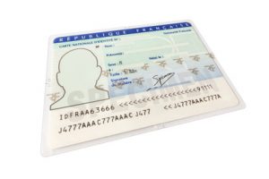 carte nationale d'identité, carte, identité, pièces justificatives détourées et isolées sur fond blanc